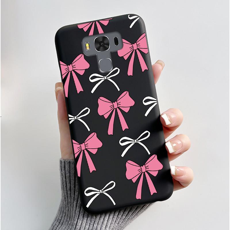 For ASUS Zenfone 3 Max ZC553KL X00DDB X00DDA X00DD Case Luxury Cute Love Rabbit Funny Black Soft TPU Silicone Matte Back Cover