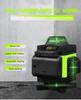 16-Line Self-Leveling Laser Level with Infrared Green Light, 360° Horizontal & Vertical Functionality