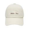 Matin Kim Matin Mini Classic Logo Ball Cap Cream