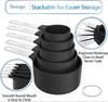 Stackable Measuring Cups Set Spoons Set Nesting Measure Cups for Measuring Dry and Liquid Ingredients Kitchen Gadgets