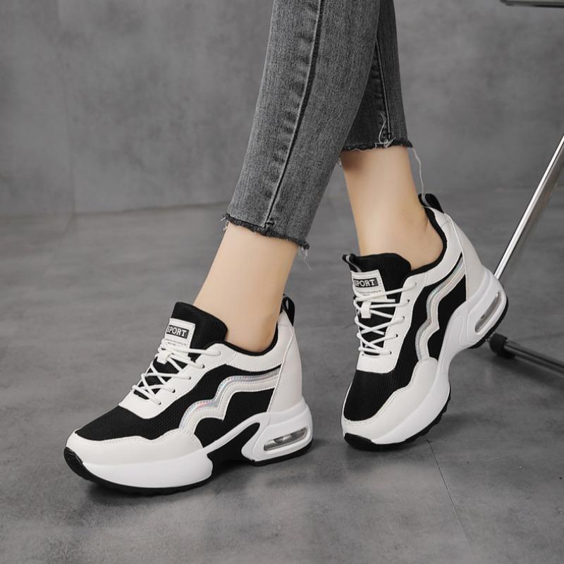 Women's New Trendy Breathable Height-increasing Sneakers