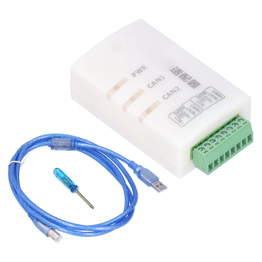 CAN USB adaptér Dvoukanálový CAN sběrnice Debugger Inteligentní konvertor Analyzátor s izolací