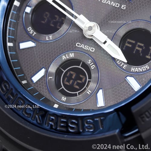Casio hodinky G-Shock radio solar AWG-M100A-1AJF pánské černé