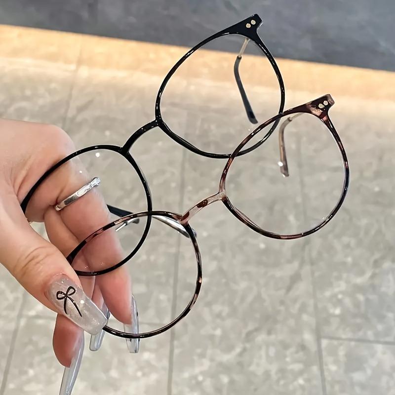 

Модные очки для женщин в стиле Y2K - 2 пары, идеально подходящие для повседневной офисной носки, подарка на Хэллоуин, Рождество и школьные праздники