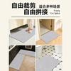 Disposable Kitchen Floor Mat Self-Adhesive Non-Slip Oil-Absorbent Washable Cut-to-Size Home Use