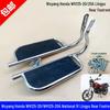 Compatible Foot Pegs & Side Stand for Wuyang-Honda WH125-20/20A (National IV Lingyu Taizi)