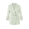 Langzi Basic Wardrobe Acetate Blazer