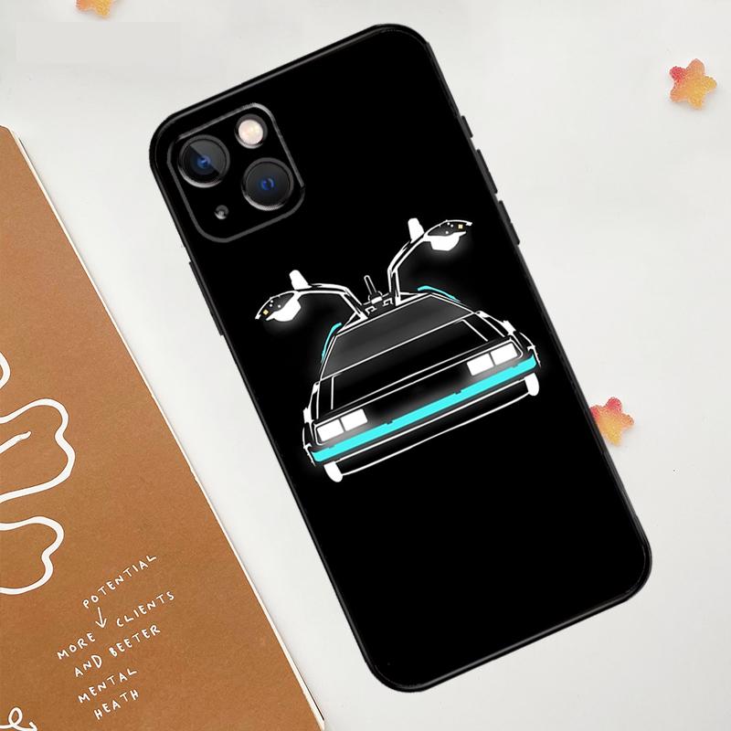Back To The Future Case For Apple iPhone 16 15 14 13 12 11 Pro Max Mini XR 15 16 Plus 16e Protective Cover