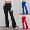 Women'S Wide-Leg Yoga Pants Women Leggings Gym Sports Tights Women High Elasticity Fitness Flared Pants Fashion Yoga Streetswear