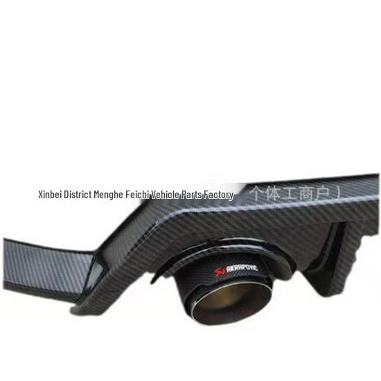 Civic 10th-Gen Rear Spoiler & Lip Kit with Lights