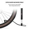 RION Bicycle Pump Portable Aluminum Bike Pumps UK FR US Valve Inflator Mountain Road Bike Accessories Lightweight Multi-function