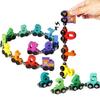 Mathematical Operation Exercises Magnetic Wooden Train Toys  Kids