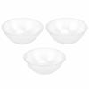 3PCS Clear Large Salad Bowls 4500ml Buffet Serving Containers Clear Serving Bowls  Home Use