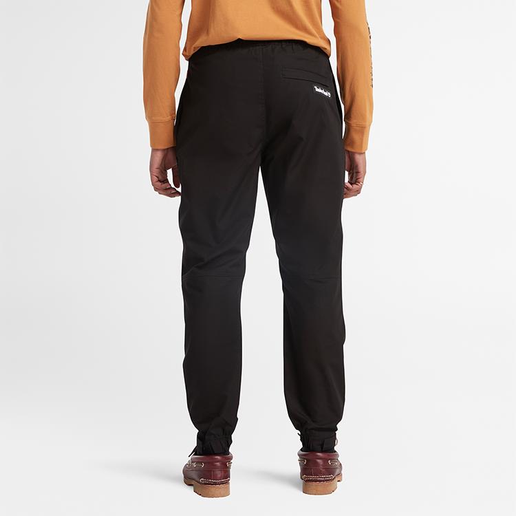 Timberland Water-Resistant Jogger Pants Men Bottoms Black A6JQ1-001