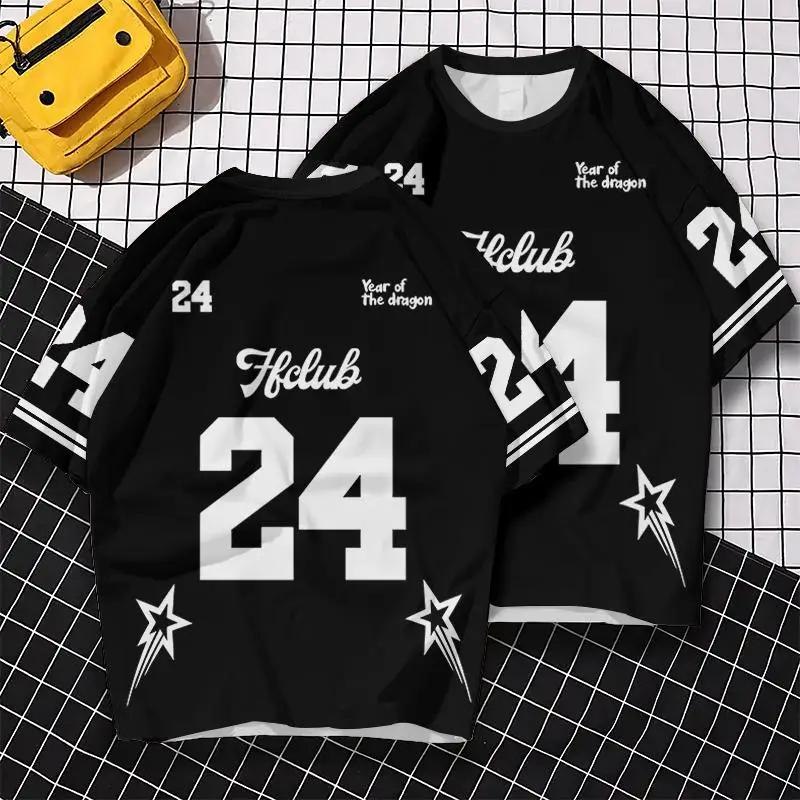 Printed short sleeved T-shirt basketball T-shirt breathable top