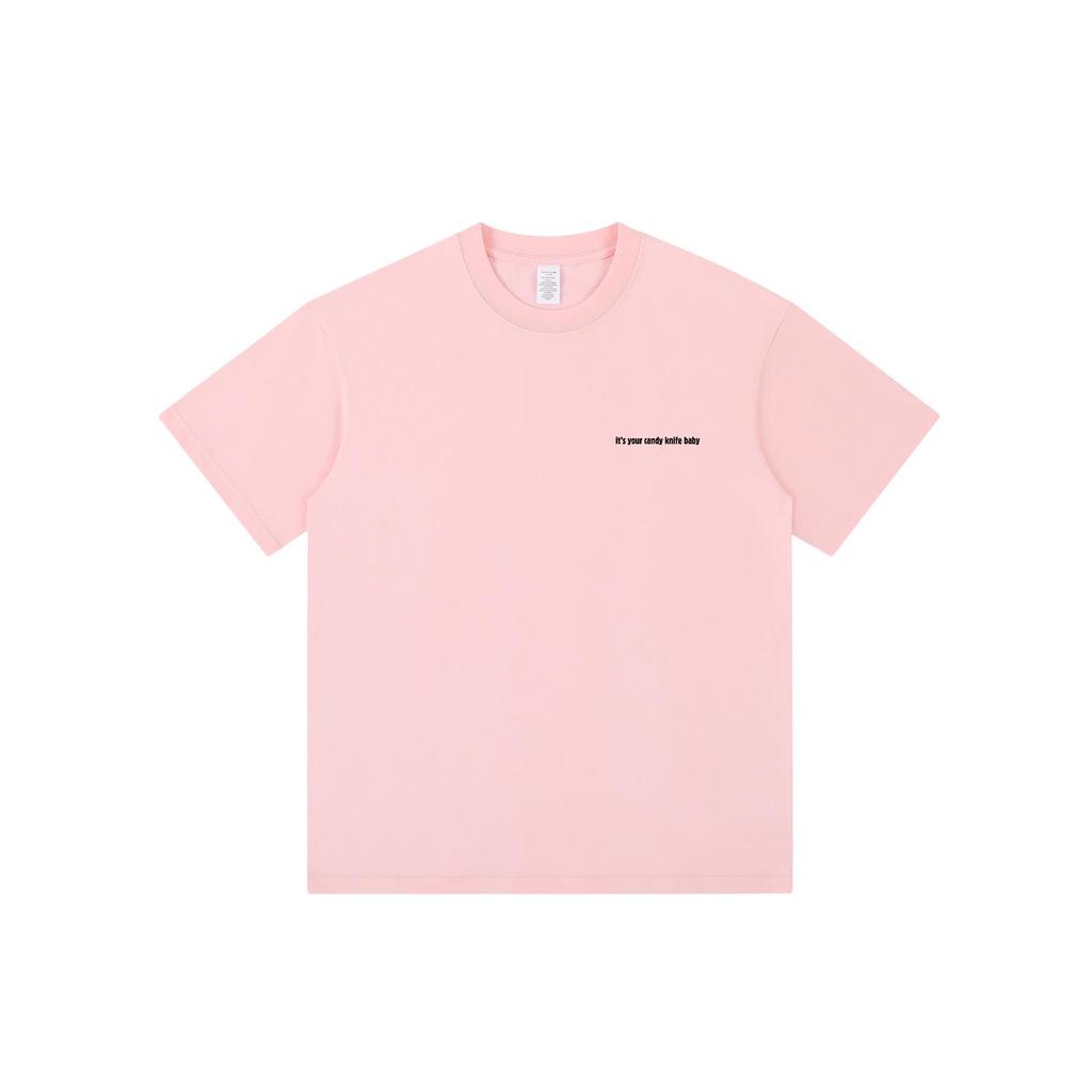 Unisex American Classic Letter Print Loose-Fit Short Sleeve T-Shirt (2024)