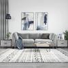  Coffee Tables, 2 Pcs, Grey Sonoma Oak, 50x50x40 Cm