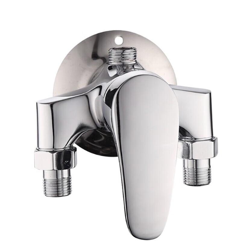 LINDONG Exposed Shower Faucet with Hot & Cold Mixer