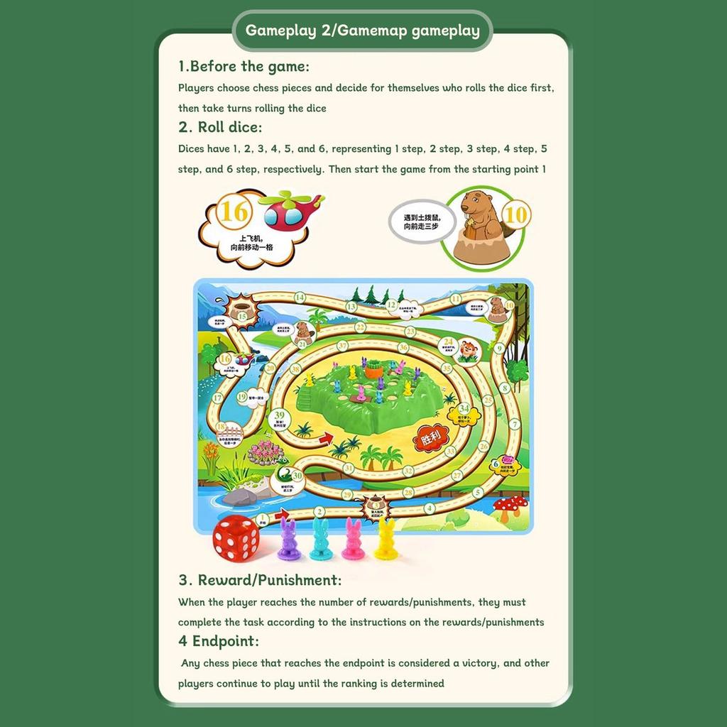 Exciting Bunny Hop Adventure Board Game for Kids and Families Interactive Fun with Strategy and Surprise Elements