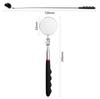 Portable Retractable Metal Inspection Mirror with Pen Clip - Ideal for Car Chassis and Auto Repair Tools