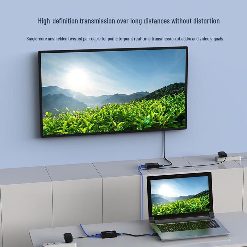 MT-viki 60m HDMI Extender über einzelnes Cat5e/6