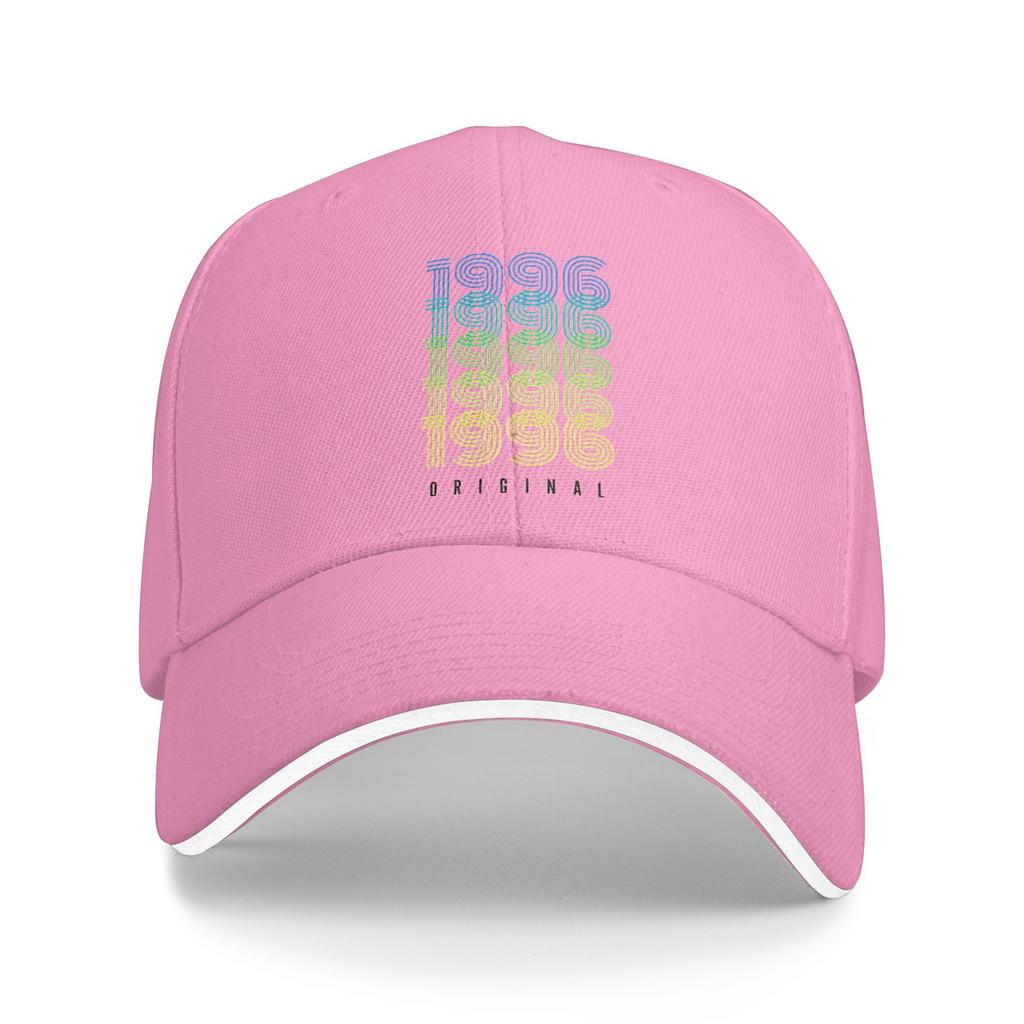 Unisex Born in 1996 Birthday Gift 30 Years Old Outdoor Hat Autumn  Trucker Baseball Caps Casual Baseball Cap Fashion Sports Hats