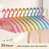 Thickened Non-Slip Wide-Shoulder Hanger for Home Use Essential for Seasonal Change