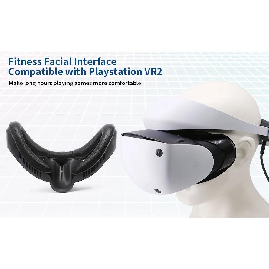 For Playstation VR2 PSVR2 Anti-fogging Sweat-proof Breathable Foam Facial Interface Cushion Pad VR Accessory Set