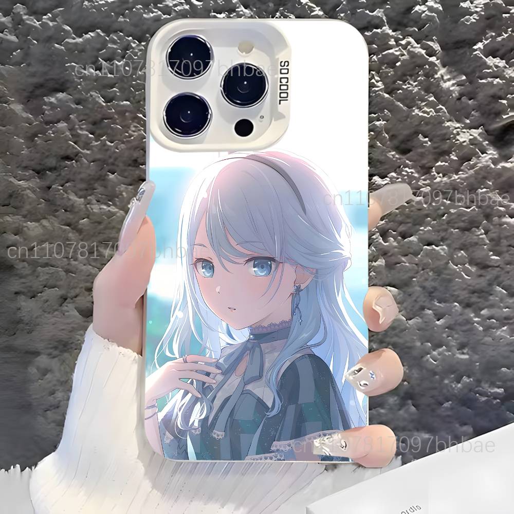 P-Project Sekai YOISAKI KANADE Phone Case For iPhone 17,16,15,14,13,12,X,8,Pro,Max,Plus,SE4,Air,Mini White Matte IMD