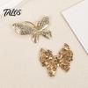 Decorative Butterfly Accessory Rhinestone Brooch for Women, Shape Lapel Pin Long-lasting Clip, Sweater Cardigan Coat Suit Scarf Jewelry Accessories