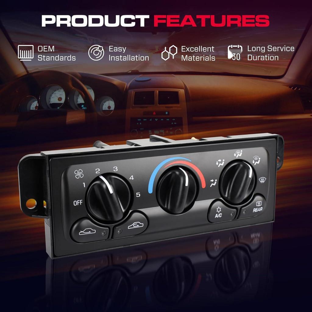 Chevrolet A/C Temperature Control Module Switch 599-213