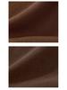 GAGN High-Waisted Drape Wide-Leg Pants for Women - 2025 Spring/Autumn Casual Nine-Point Style