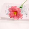 5pc/set Simulation Tulip Fake Flower Artificial 5-Head Tulips Bouquet Luxury Silicone Fake Flowers Wedding Party Decorative New