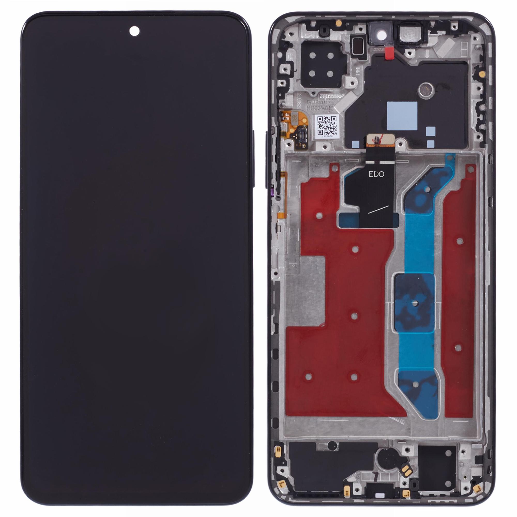 

For Huawei nova 10 SE 4G OEM Grade S OLED Screen and Digitizer Assembly+Frame Part (Without Logo) Black