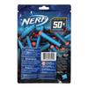 NERF Elite 2.0 Recharge de 50 fléchettes - En mousse NERF Elite 2.0 officielles - compatibles avec les Blasters NERF - Dès 8 ans