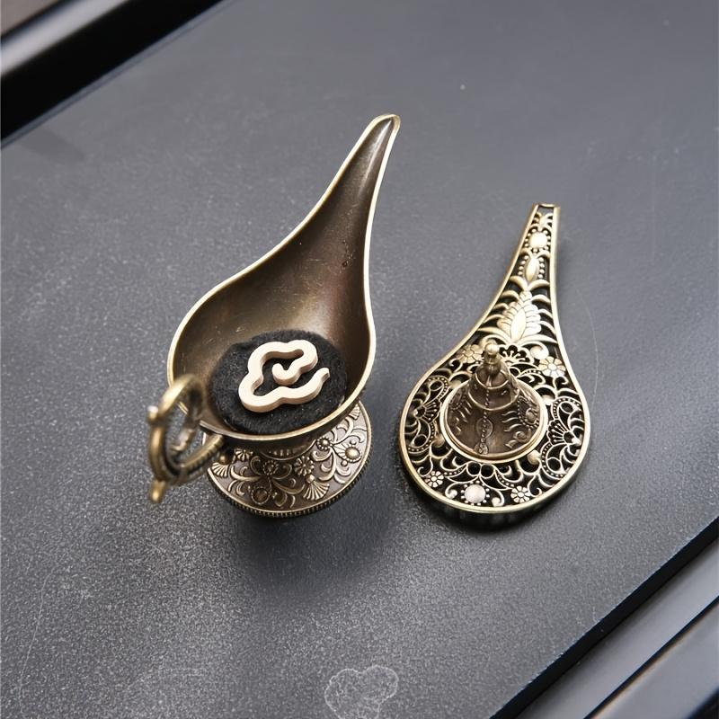 Aladdin's Divine Lamp, Incense Burner, Auspicious Cloud, Stickless Powder, Deep Tea Ceremony Ornament