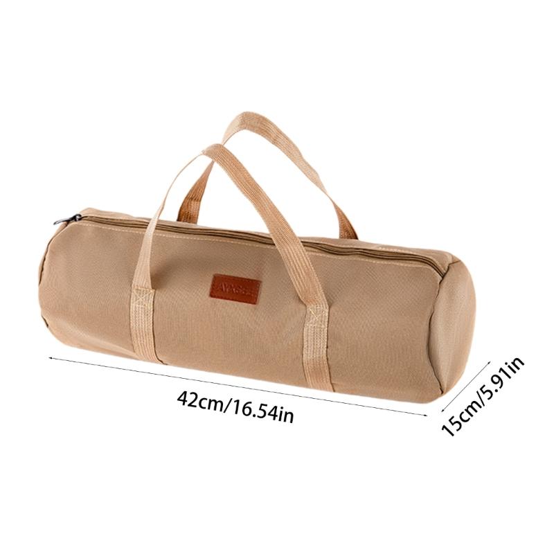 Tent Rod Storage Bag Waterproof Oxford Cloth Pouches Tent Accessory Organizers Container for Awnings Frame Canopy Rod