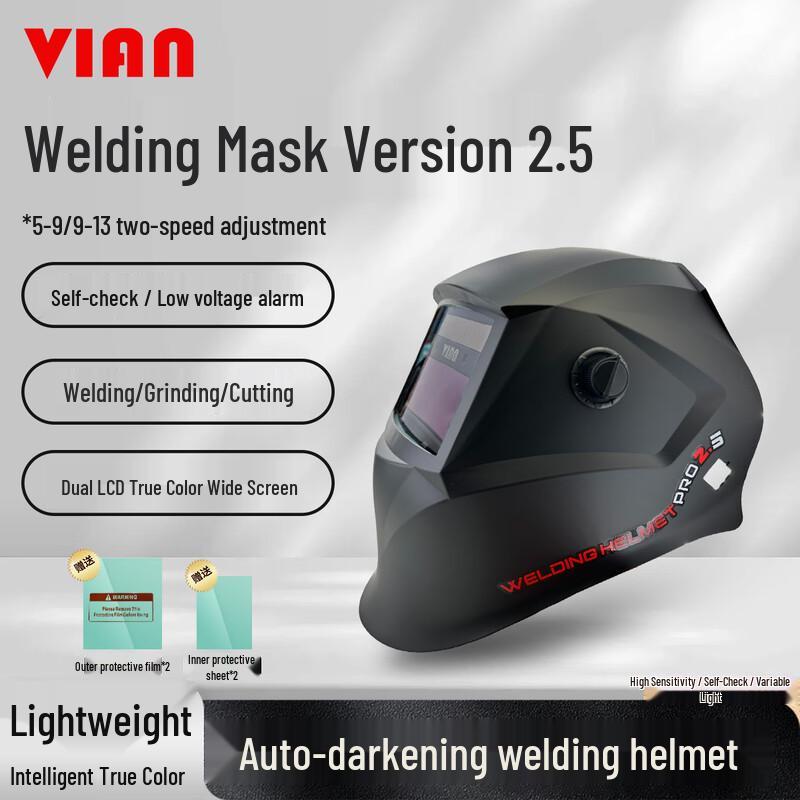 VIAN 910 Pro Auto-Darkening Welding Helmet