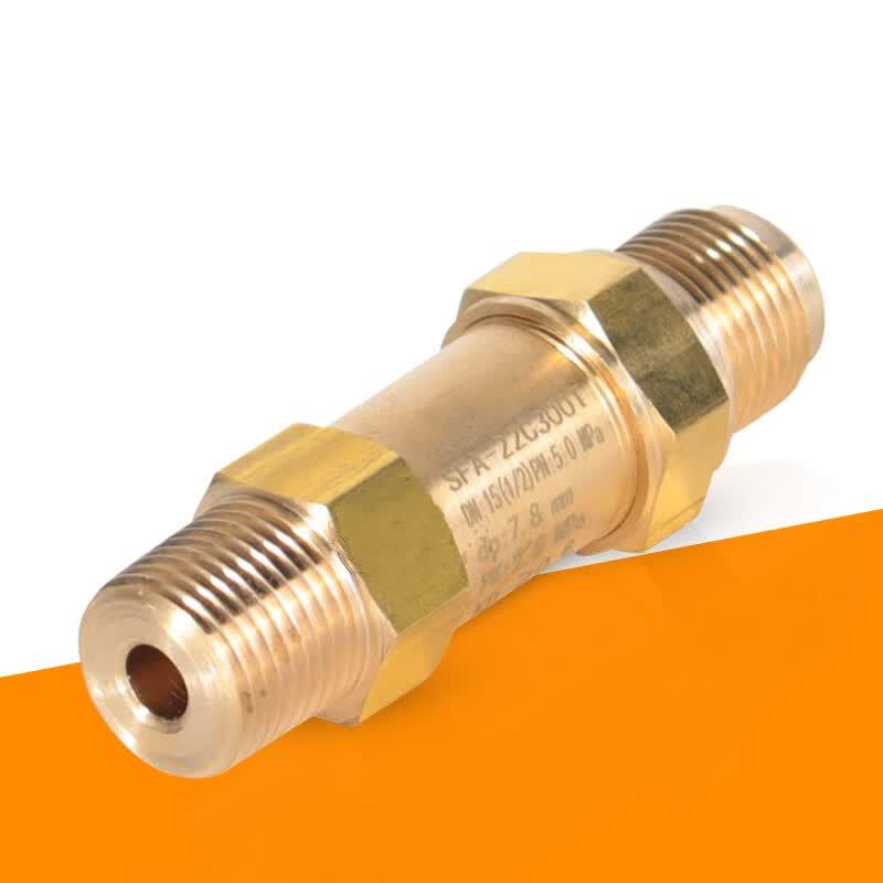 Central AC Refrigerant Safety Valve