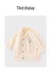 Minnie Fleece Cardigan: Warm Spring/Autumn Jacket for Infants and Toddlers
