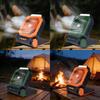Camping Usb Fan With Lighting And Rechargeable Battery For Outdoor Adventures