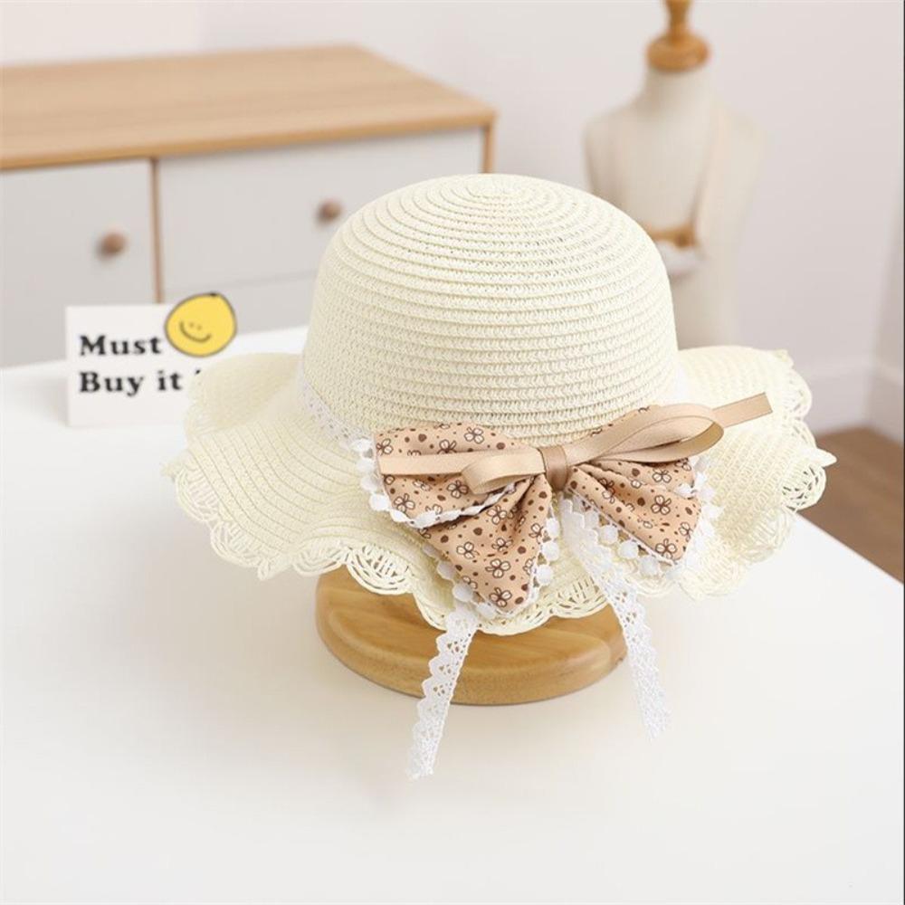 Multiple Colors Girls Sun Hat 2-8 Years Straw Hat Fashion Children Sun Hat  Summer