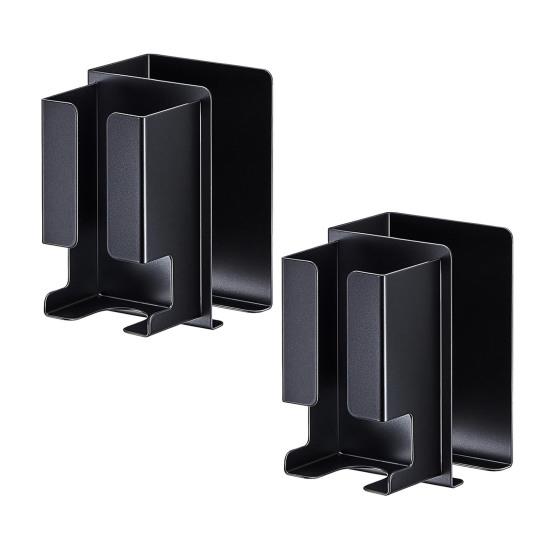 Hair Straightener Holder Wall Mount Adhesive Bathroom Straightener Stand Metal Flat Iron Holder Hair Styling Tool Organizer for Curling Iron Storage