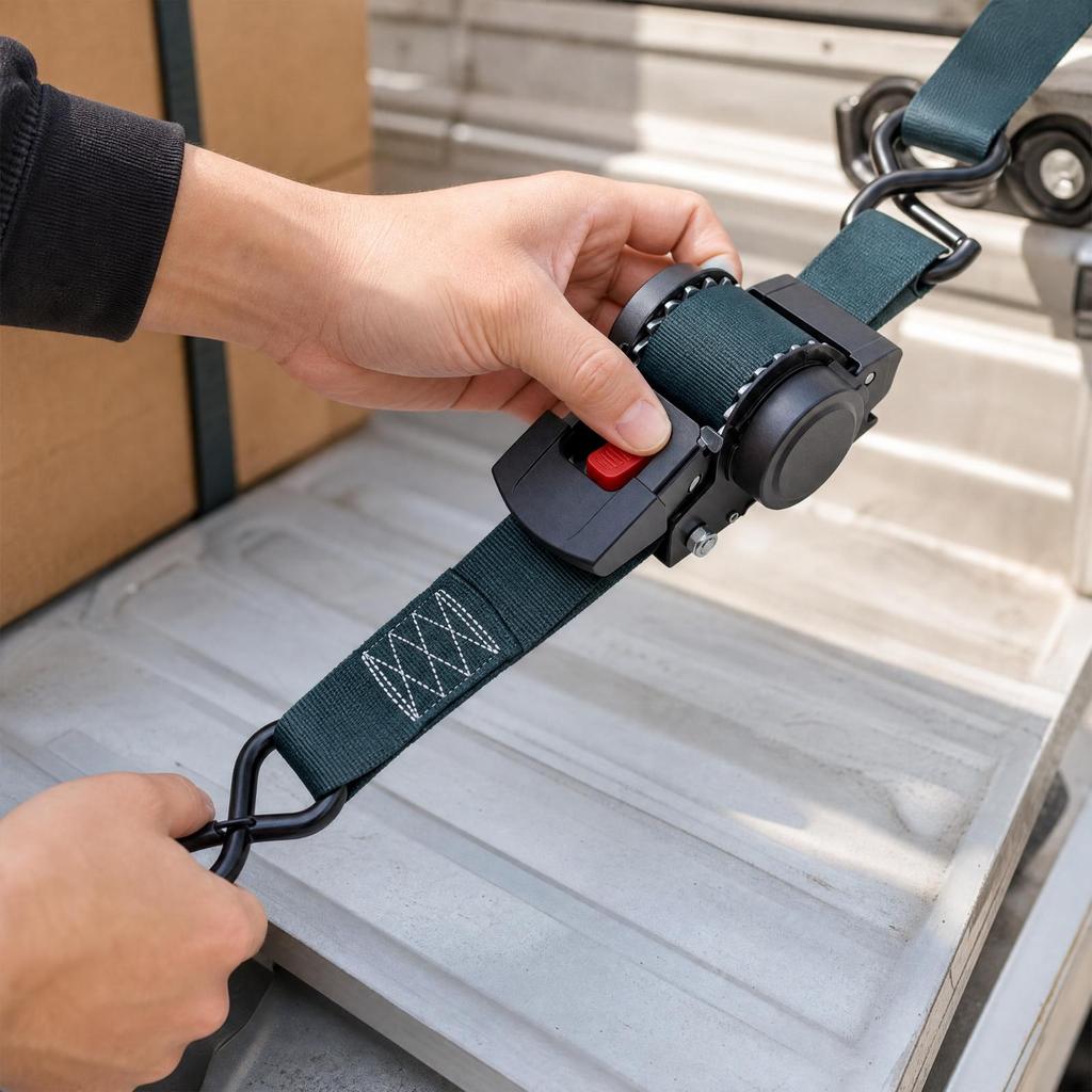 Retractable Cargo Strap 2-Inch Wide with