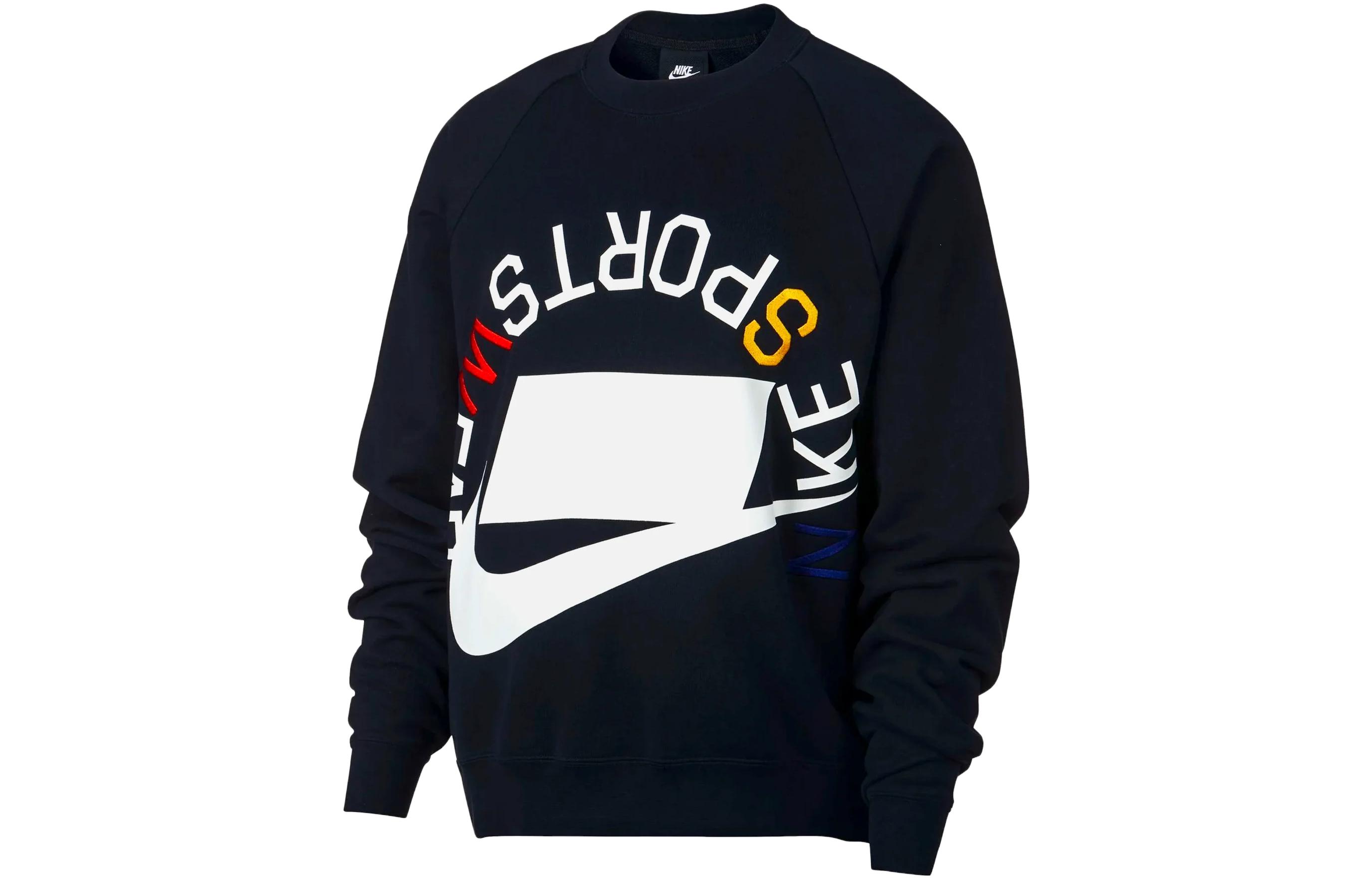 Nike Sweaters Men s Dark Blue Crew Neck Moderate Other AR1622-475 S