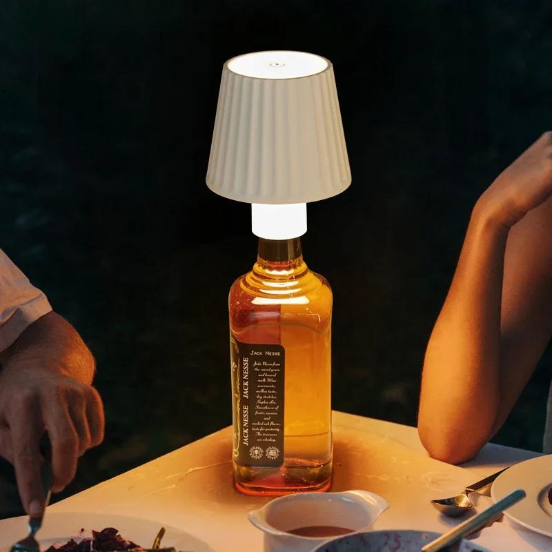 Зарядная настольная лампа, барный светильник, ресторан, простая атмосфера, RGB, креативный портативный ночник