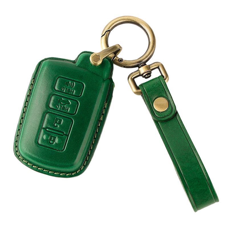Cross-Border Compatible Cowhide Key Bag for Toyota Avalon, Camry, Corolla, Highlander, RAV4