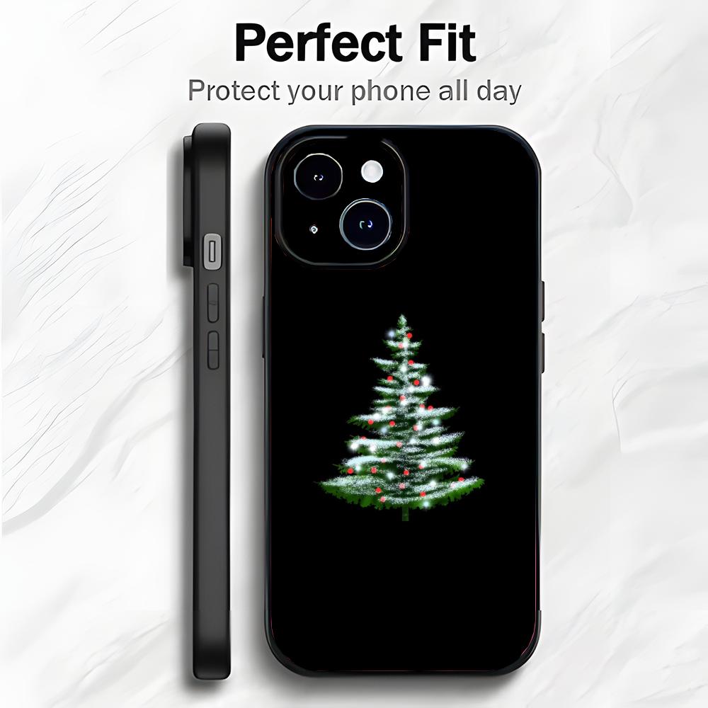 

Christmas tree Art Phone Case Phone Case Soft Packaging Lightweight For iPhone17 16 15 14 13ProMax iphone12promax