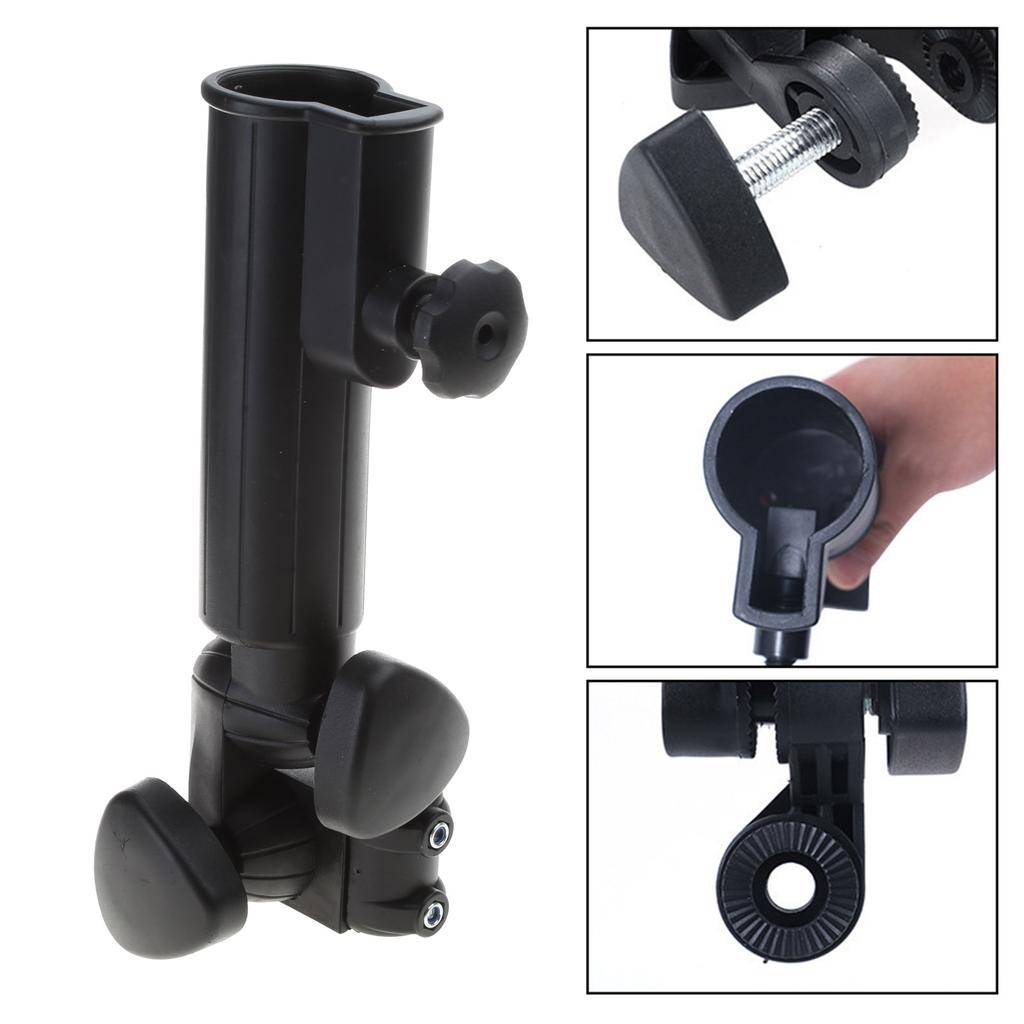 Golf Cart Umbrella Stand Convenient Golf Umbrella Holder Umbrella Clip Mounting Attachment Golf Club Accessories