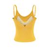 Sexy Spring Sleeveless Camisole: Women's Slimming and Flattering Hot Girl Fashion with Beautiful Back Design